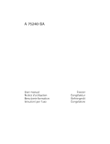 Aeg-Electrolux A75240GA User manual