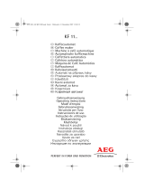 AEG KF1100 User manual