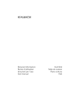 AEG Electrolux KFA58HCM User manual