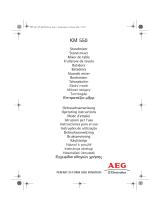 Aeg-Electrolux KM550 User manual