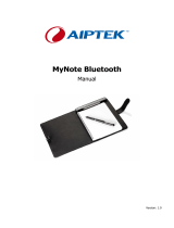 AIPTEK MyNote Bluetooth Specification
