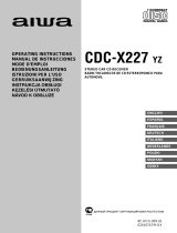 Aiwa CDC-X227 User manual