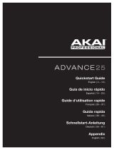 Akai Advance 25 User guide