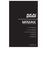 Akai MINIAK Owner's manual