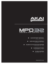 Akai Professional MPD 32 Owner's manual