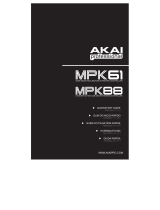 Akai MPK61 Owner's manual