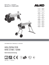 AL-KO Horizontal Wood Splitter KHS 3700 4 Tonne User manual