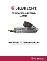 Albrecht AE7500 User manual
