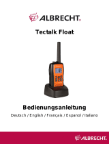 Albrecht Tectalk Float 2er Kofferset Owner's manual