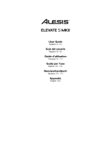 Alesis Elevate 5 MKII 5-Inch Studio Monitor Pair User manual