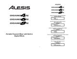 Alesis GigaMix 8FX User manual