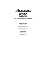 Alesis IO 2 User manual