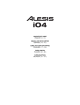 Alesis iO4 Quick start guide