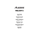 Alesis Melody 61 Owner's manual