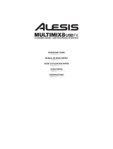 Alesis MultiMix 8 USB User manual