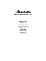 Alesis Performance Pad Pro User manual