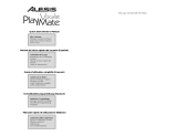 Alesis PLAYMATEVOCALIST User manual