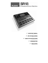 Alesis SR18 User manual