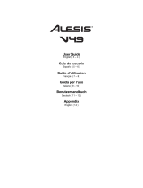 Alesis V49 User manual