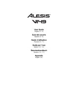 Alesis VI49 Owner's manual