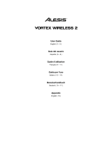 Alesis VORTEXWIRELESS2 Owner's manual