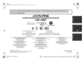 Alpine CDE-183BT Owner's manual