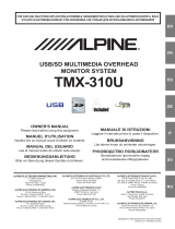 Alpine TMX-310U Owner's manual