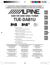 Alpine TUE-DAB1U Owner's manual