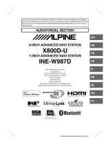 Alpine X800D-U User guide