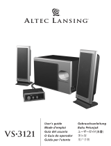Altec Lansing VS-3121 User manual