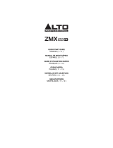 Alto Professional ZMX122FX User manual