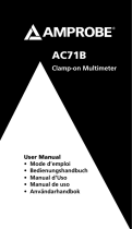 Amprobe AC71B Clamp-On Multimeter User manual