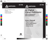 Amprobe AC75B AC Digital Clamp Multimeter User manual