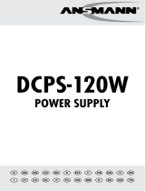 ANSMANN DCPS-120W Operating instructions