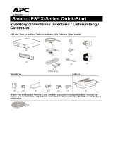 APC Smart-UPS X 1500VA User manual