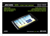 Archos 70 User manual