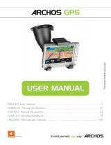 Archos 605 GPS User manual