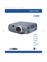 Ask Proxima C300 User manual