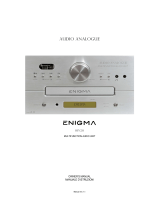 Audio Analogue Enigma Owner's manual