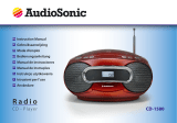 AudioSonic CD-1580 Owner's manual