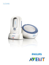 Philips AVENT Avent DECT baby SCD498 User manual