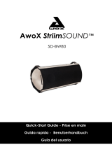 Awox StriimSOUND SD-BW80 Quick start guide