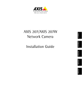 Axis 207 Installation guide