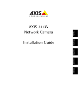 Axis 211W Installation guide