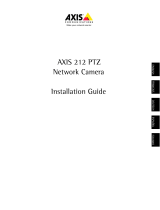 Axis AXIS 212 PTZ Installation guide