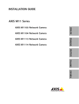 Axis M1113 Installation guide