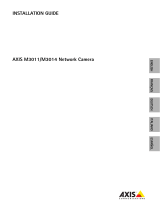 Axis M3014 10-Pack/Bulk User manual