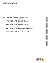 Axis M3113-VE Installation guide