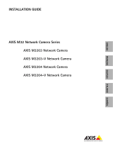 Axis M3203 Installation guide