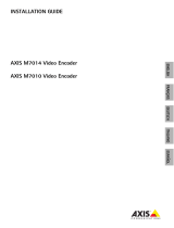 Axis Communications M7010 User manual